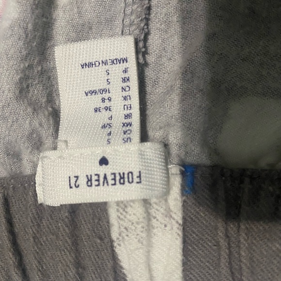 Forever 21& Old Navy Flannel PJ pants bundles of 2, size Small - Picture 5 of 6